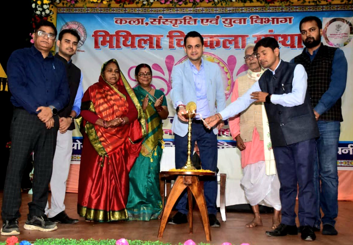 मधुबनी में विद्यापति महोत्सव दो दिवसीय कला उत्सव शुरू मधुबनी में विद्यापति महोत्सव दो दिवसीय कला उत्सव शुरू