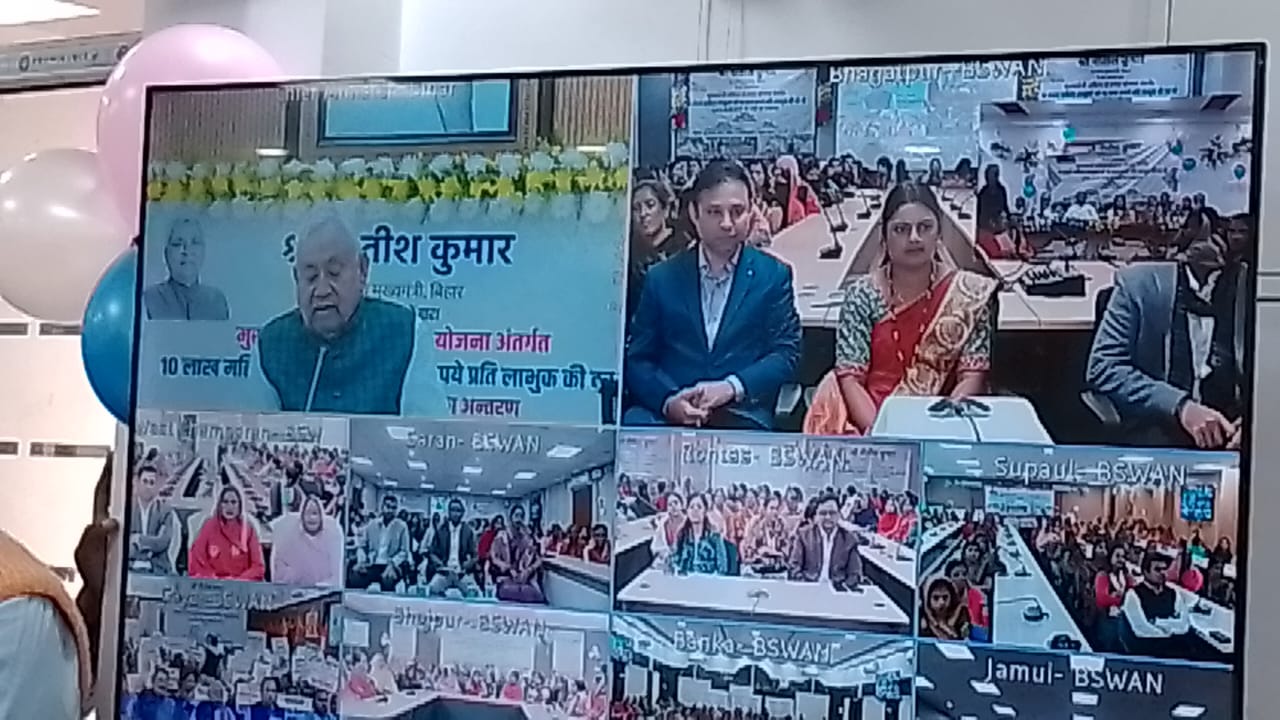 सीएम ने किया 1000 करोड़ का अंतरण 10 लाख लाभुकों को मिले 10–10 हजार रुपये सीएम ने किया 1000 करोड़ का अंतरण 10 लाख लाभुकों को मिले 10–10 हजार रुपये