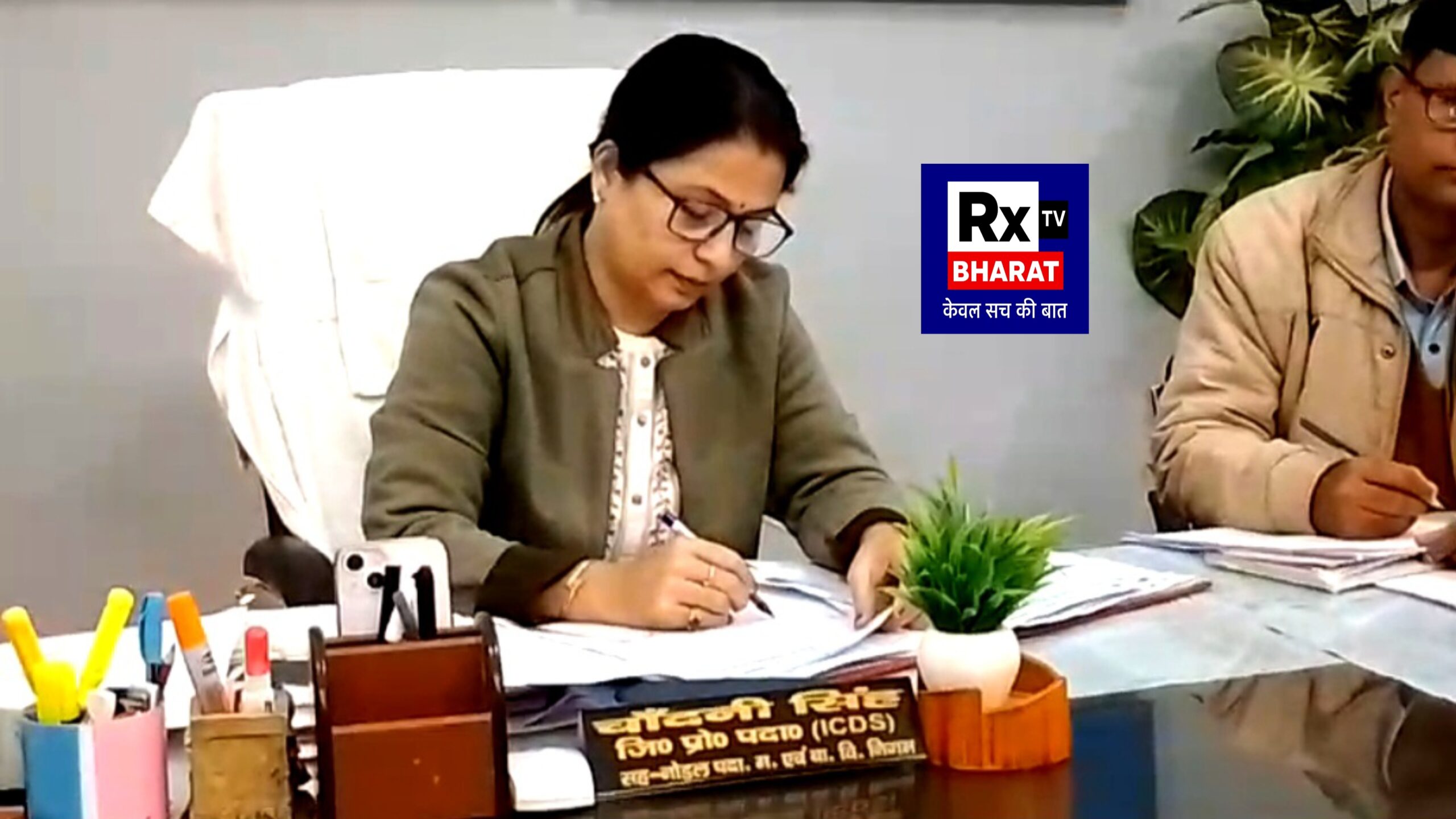 दरभंगा में ICDS कार्यों की परियोजना-वार समीक्षा  FRS आधारित पोषण वितरण पर प्रशासन का फोकस