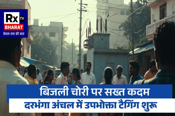 बिजली चोरी पर सख्त कदम दरभंगा अंचल में उपभोक्ता टैगिंग शुरू