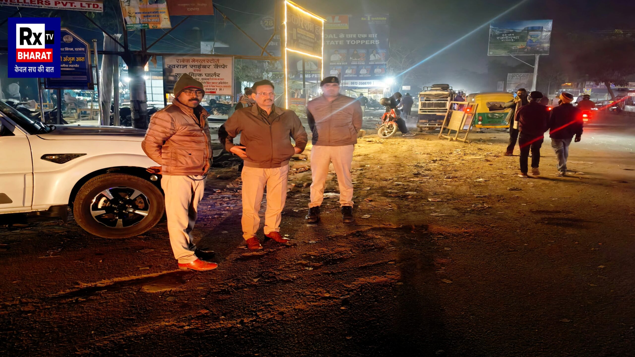 दरभंगा में सघन वाहन जाँच SSP के निर्देशन में चला विशेष चेकिंग अभियान