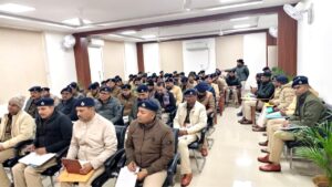 वरीय पुलिस अधीक्षक ने की मासिक अपराध गोष्ठी वरीय पुलिस अधीक्षक ने की मासिक अपराध गोष्ठी