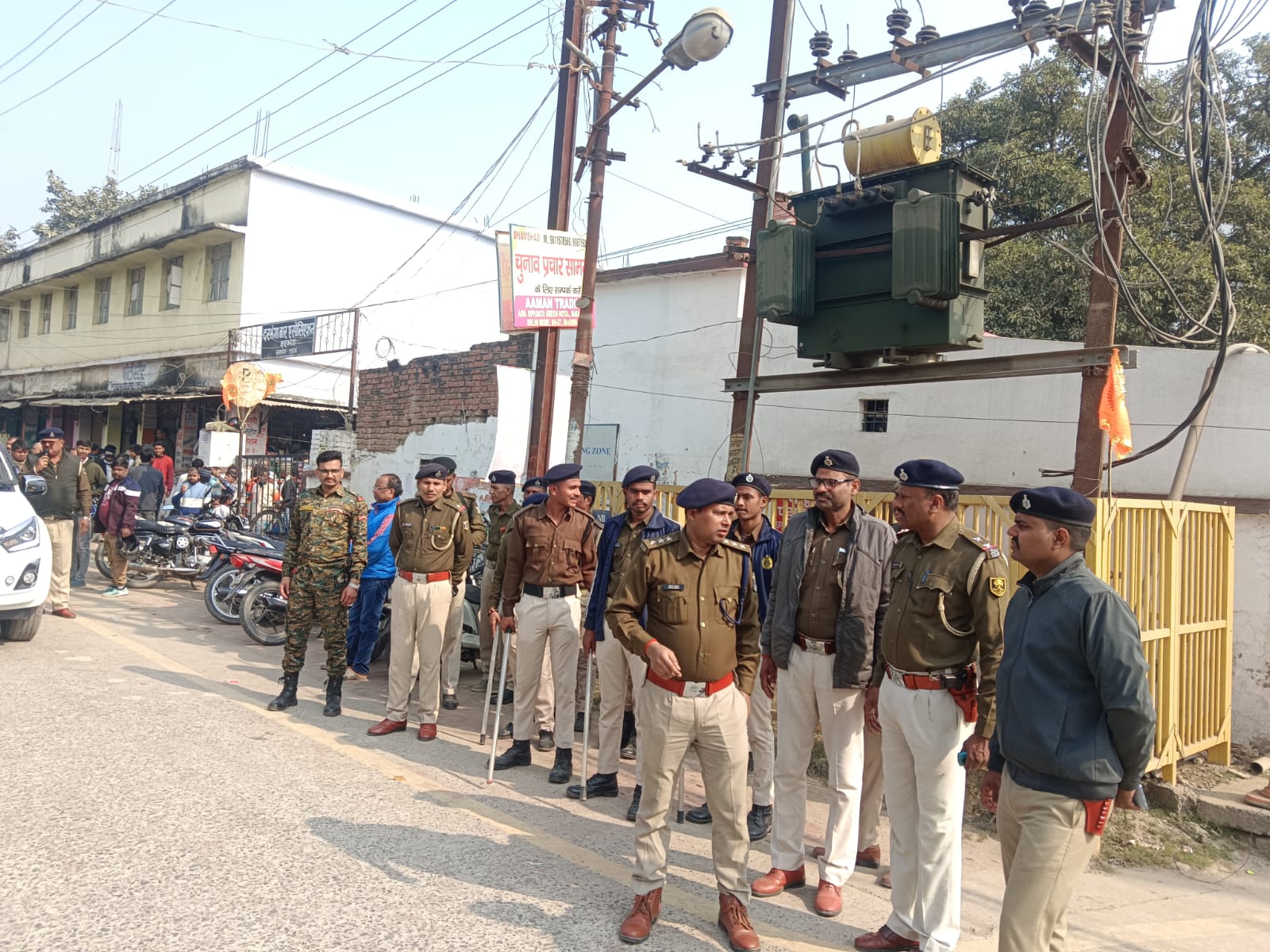 दरभंगा पुलिस का यातायात सुधार अभियान दरभंगा पुलिस का यातायात सुधार अभियान