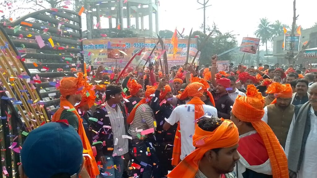 महाराणा प्रताप की 429वीं पुण्यतिथि पर दरभंगा में शौर्य यात्रा
