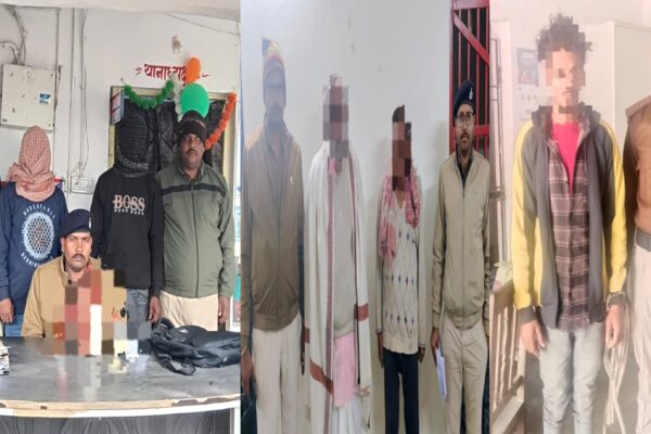 Darbhanga: दरभंगा पुलिस का एक्शन, फरार आरोपी और शराब तस्कर गिरफ्तार