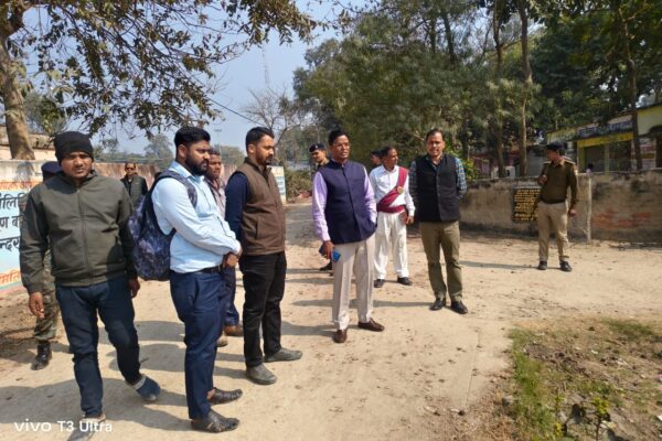 दरभंगा बहादुरपुर प्रखंड कार्यालय के नए भवन पर बड़ा अपडेट, DM कौशल कुमार का निरीक्षण