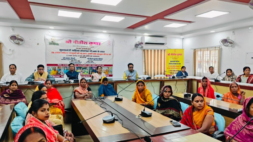 मुख्यमंत्री महिला रोजगार योजना: 25 लाख महिलाओं को ₹2500 करोड़ DBT ट्रांसफर मुख्यमंत्री महिला रोजगार योजना: 25 लाख महिलाओं को ₹2500 करोड़ DBT ट्रांसफर