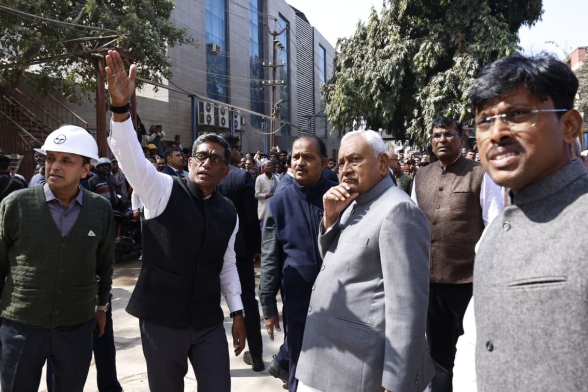 सीएम नीतीश कुमार ने किया PMCH का निरीक्षण, अधिकारियों को दिए ये आदेश