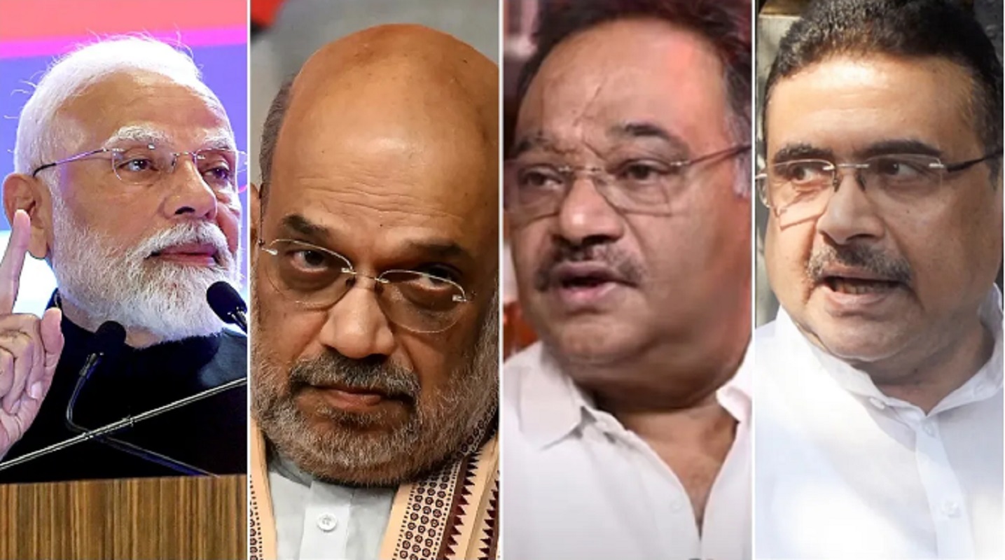 बंगाल जीतने के लिए दिल्ली में ‘मास्टरप्लान’ तैयार! शुभेंदु- शामिक के लिए मोदी-शाह ने तय किये टास्क बंगाल जीतने के लिए दिल्ली में ‘मास्टरप्लान’ तैयार! शुभेंदु- शामिक के लिए मोदी-शाह ने तय किये टास्क