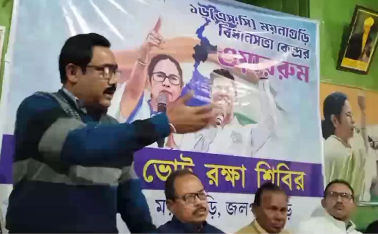 रोजगार भत्ता पर तृणमूल नेता का विवादित बयान, जिला परिषद अध्यक्ष ने वीडियो को बताया AI जेनरेटेड