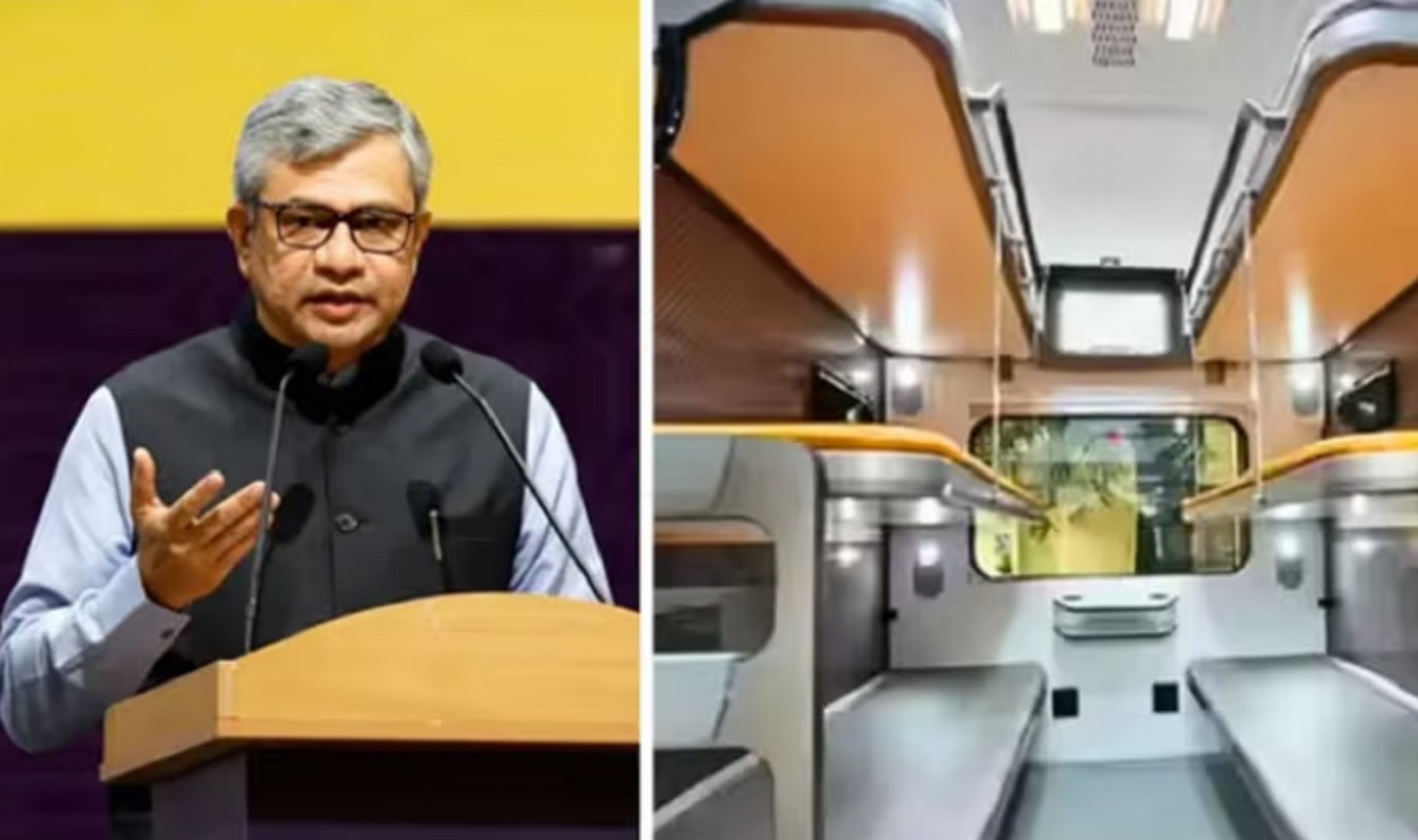 वंदे भारत स्लीपर में यात्रियों को मिलने लगा मांसाहार, सामने आयी मेनू की पूरी लिस्ट वंदे भारत स्लीपर में यात्रियों को मिलने लगा मांसाहार, सामने आयी मेनू की पूरी लिस्ट