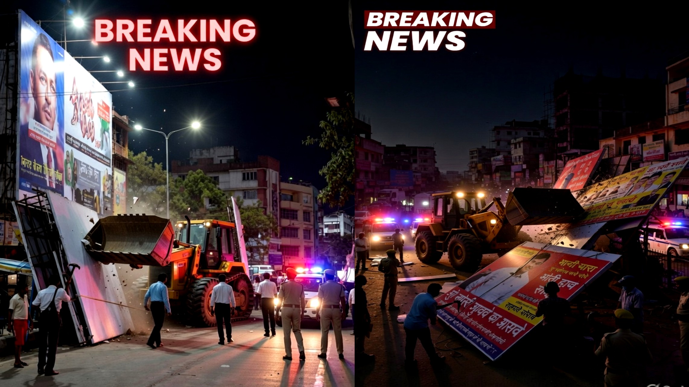 बिहार में अवैध होर्डिंग पर सख्ती, अब आर्थिक अपराधी की तरह होगी कार्रवाई बिहार में अवैध होर्डिंग पर सख्ती, अब आर्थिक अपराधी की तरह होगी कार्रवाई