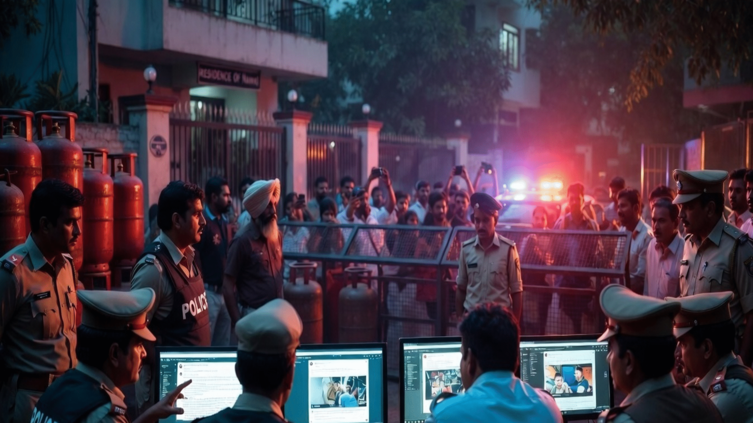 दरभंगा में फेसबुक पर गैस वितरण की झूठी खबर, लहेरियासराय थाना में केस दर्ज