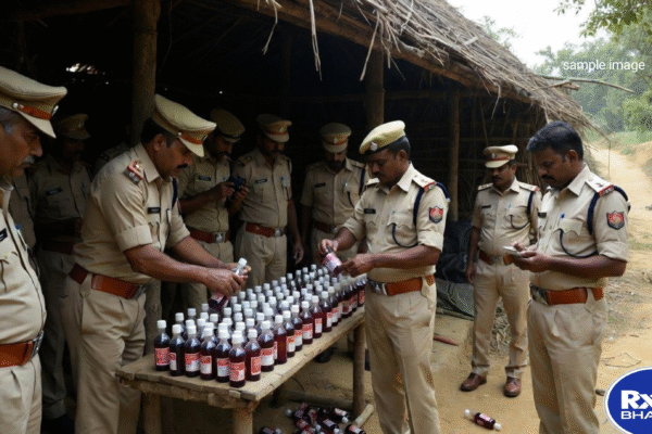 दरभंगा: 374 बोतल कफ सिरप बरामद, आरोपी को 7 साल की सजा