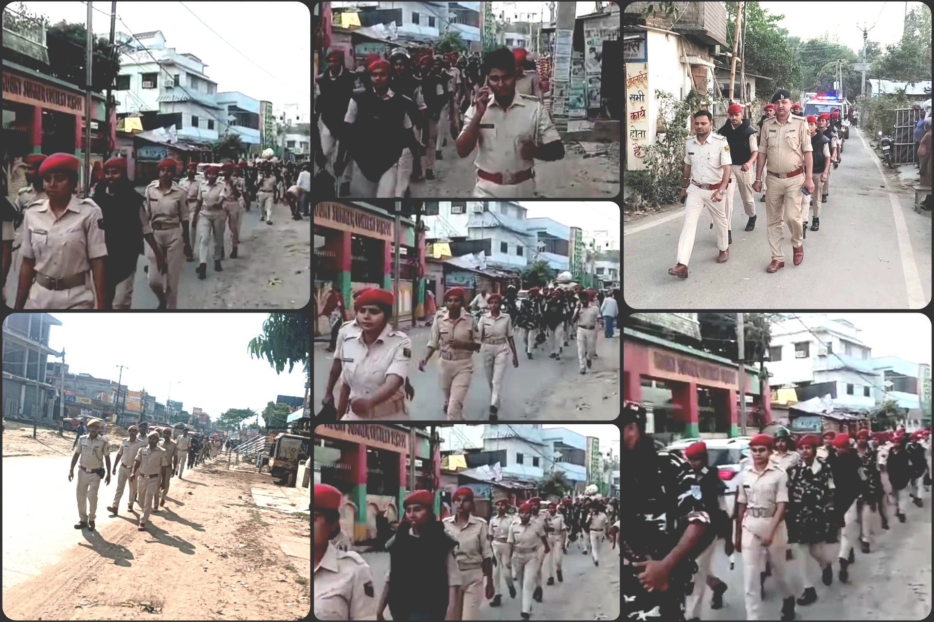 दरभंगा में फ्लैग मार्च, रामनवमी पर पुलिस अलर्ट