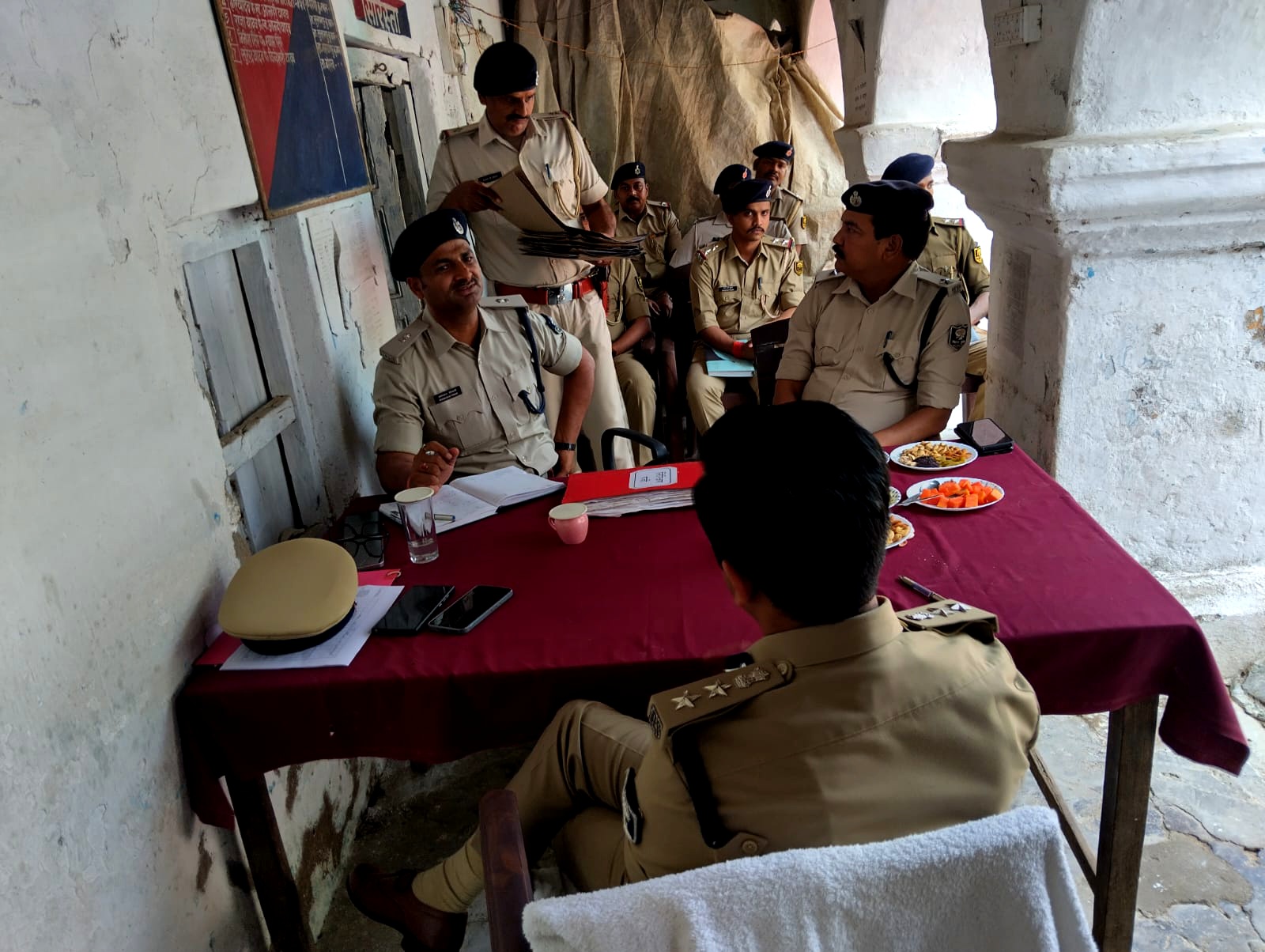 दरभंगा SSP ने कुशेश्वरस्थान थाना का किया वार्षिक निरीक्षण, लंबित मामलों के त्वरित निष्पादन का निर्देश