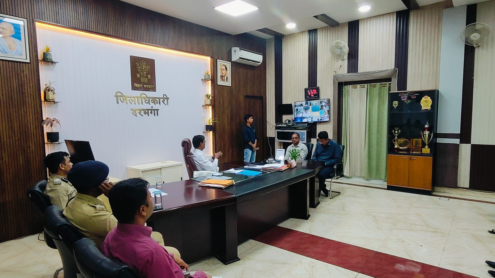 रामनवमी को लेकर डीएम-एसएसपी की समीक्षा बैठक