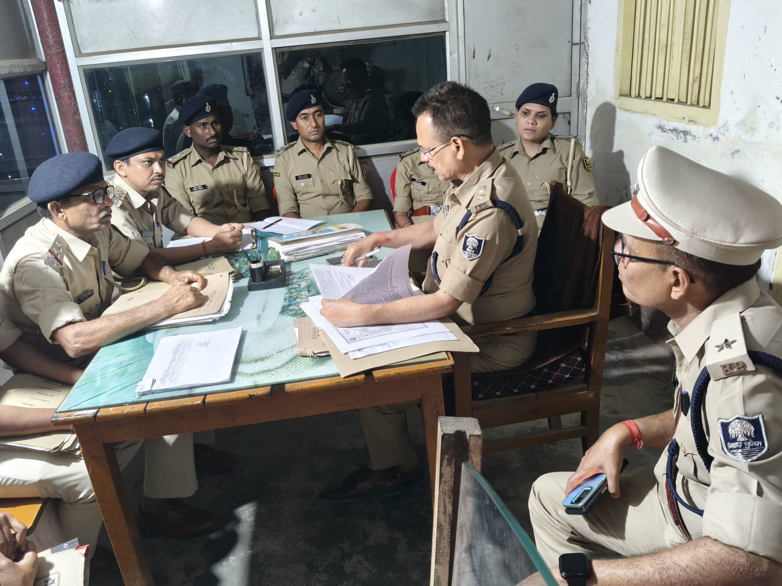 दरभंगा में पुलिस सख्ती: SP निरीक्षण के बाद अपराधियों पर बड़ा एक्शन