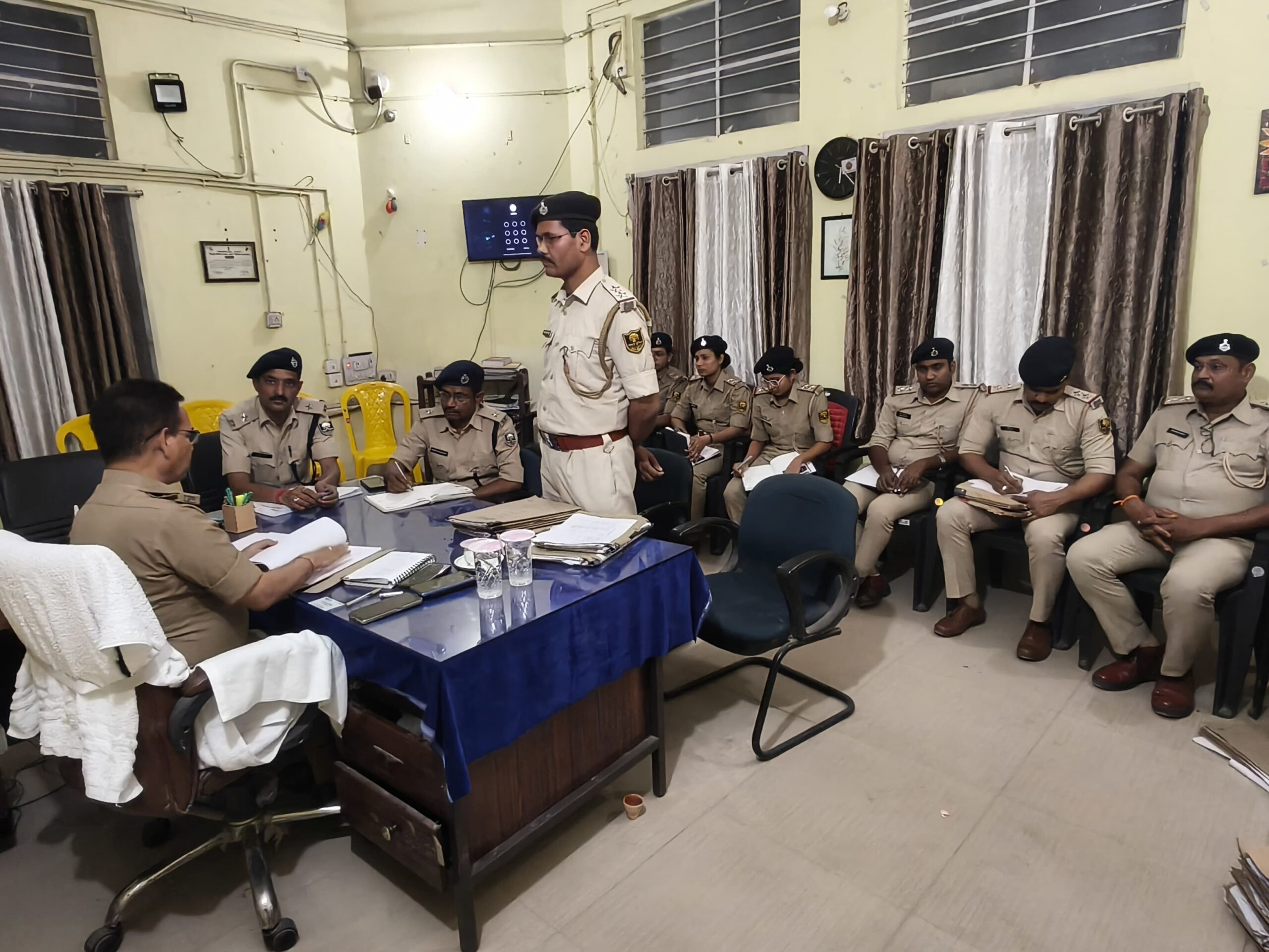 👉 दरभंगा में लहेरियासराय थाना का वार्षिक निरीक्षण | नगर एसपी ने दिए सख्त निर्देश