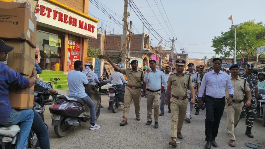 दरभंगा में रामनवमी पर 72 जुलूस, हाई अलर्ट: ड्रोन-CCTV से कड़ी निगरानी
