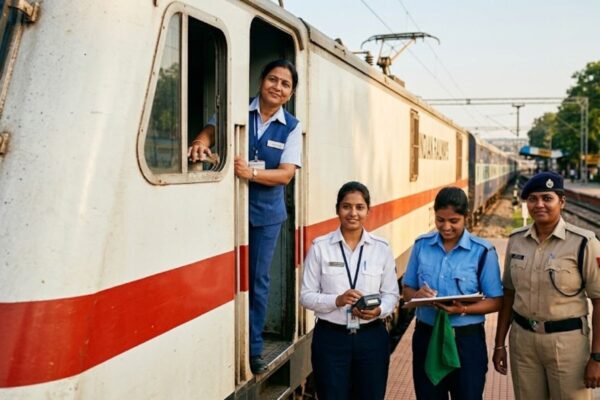 पटरी पर ‘विमेन पावर’: रांची में आधी आबादी ने संभाली ट्रेन का संचालन, ड्राइवर से लेकर RPF तक सब महिलाएं