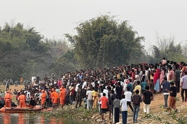 डैम से आकाश पूर्ति का शव निकाला गया