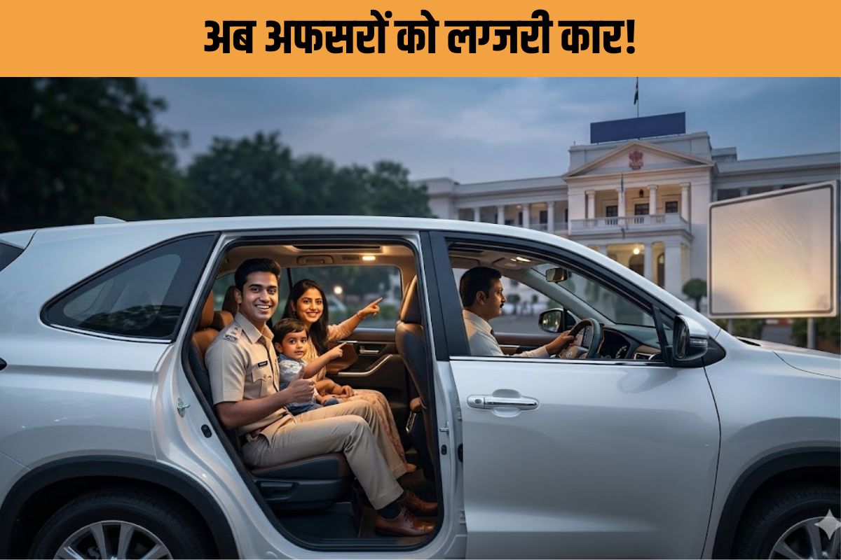 सरकारी खर्च पर लग्जरी कार! छोटे अफसरों को भी अब मिलेगी VIP सवारी… मंत्री को 37 लाख की गाड़ी