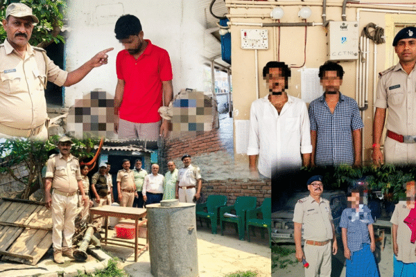 दरभंगा पुलिस एक्शन 🚨 24 घंटे में 75 गिरफ्तार