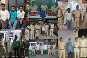दरभंगा पुलिस का बड़ा एक्शन | शराब, वारंटी और वांछित अपराधियों की गिरफ्तारी
