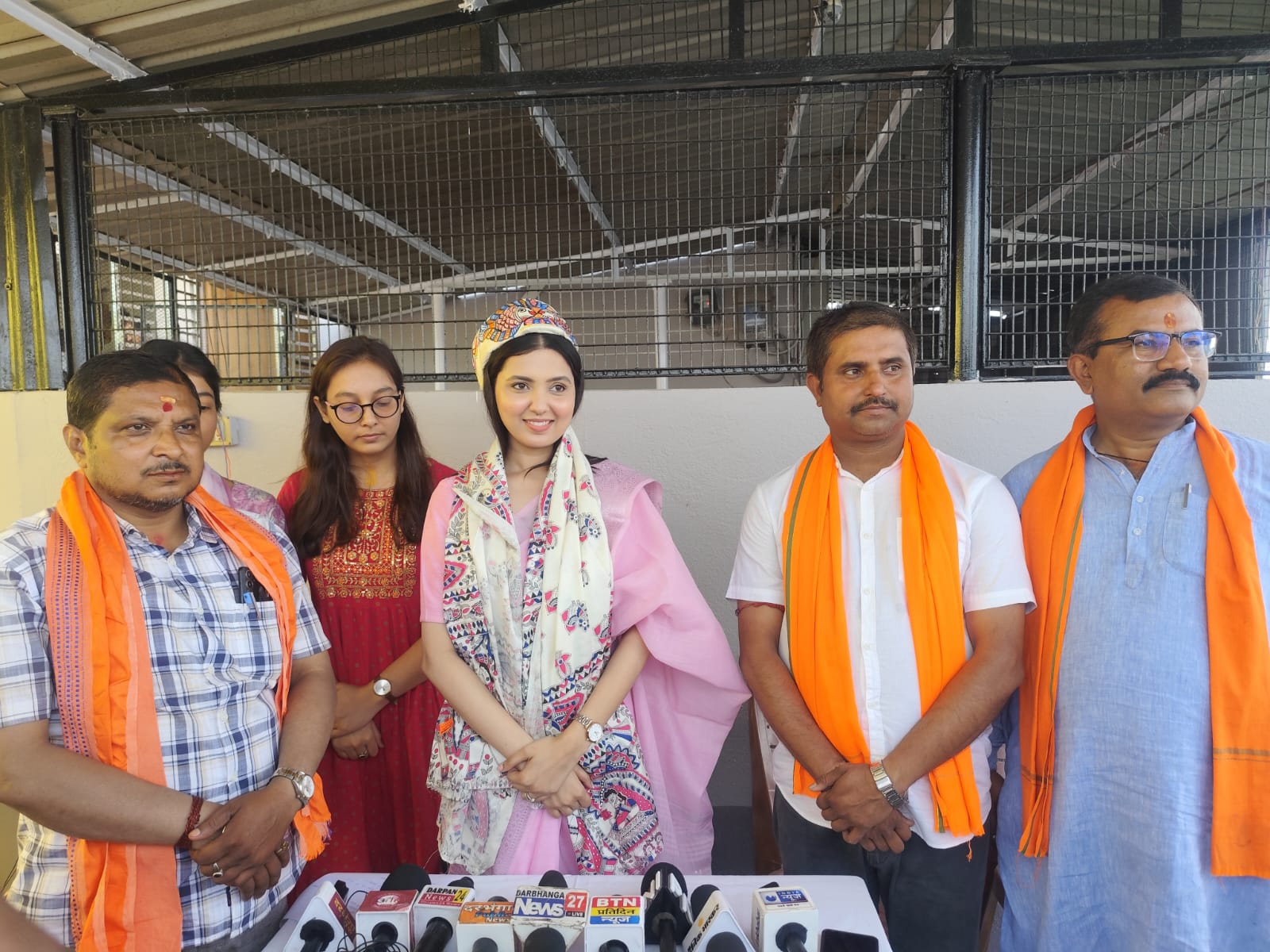 नारी शक्ति वंदन अधिनियम पर दरभंगा में प्रेस वार्ता, डॉ तिष्या श्री ने बताया ऐतिहासिक कदम