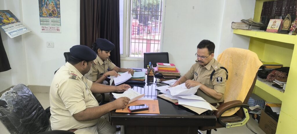 Bishanpur थाना में हाई अलर्ट नगर SP ने कांडों पर कसा शिकंजा