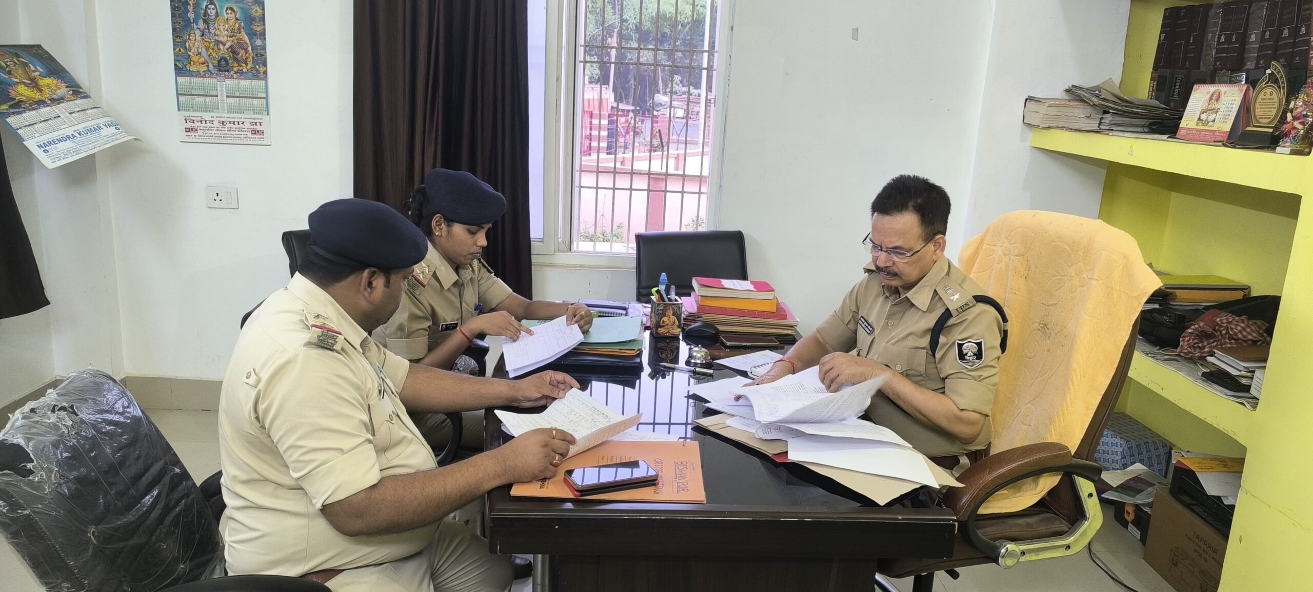 Bishanpur थाना में हाई अलर्ट नगर SP ने कांडों पर कसा शिकंजा