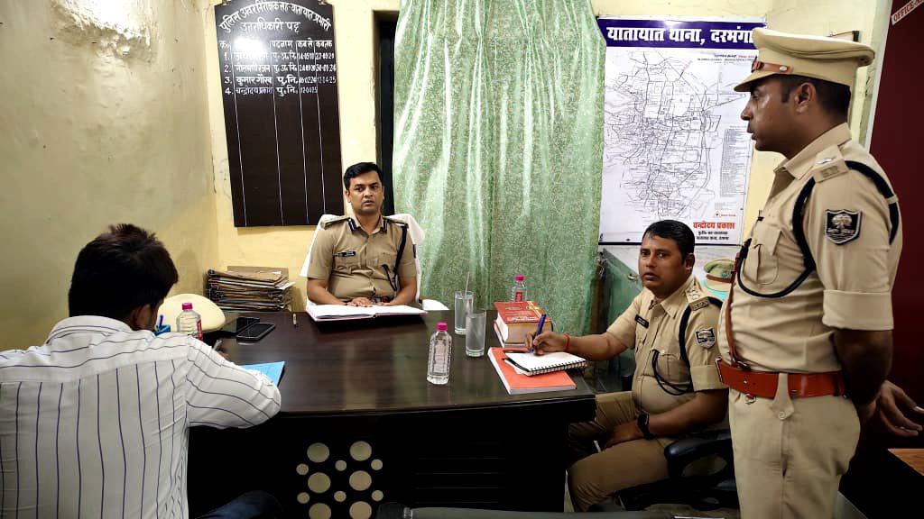 दरभंगा में ट्रैफिक पर सख्ती SSP ने दिए कड़े निर्देश
