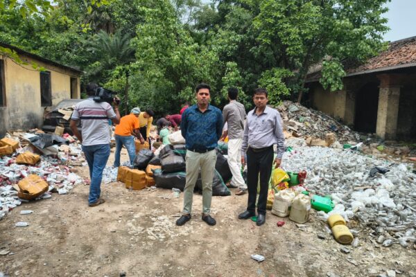 दरभंगा में 2111 लीटर शराब नष्ट: प्रशासन की बड़ी कार्रवाई