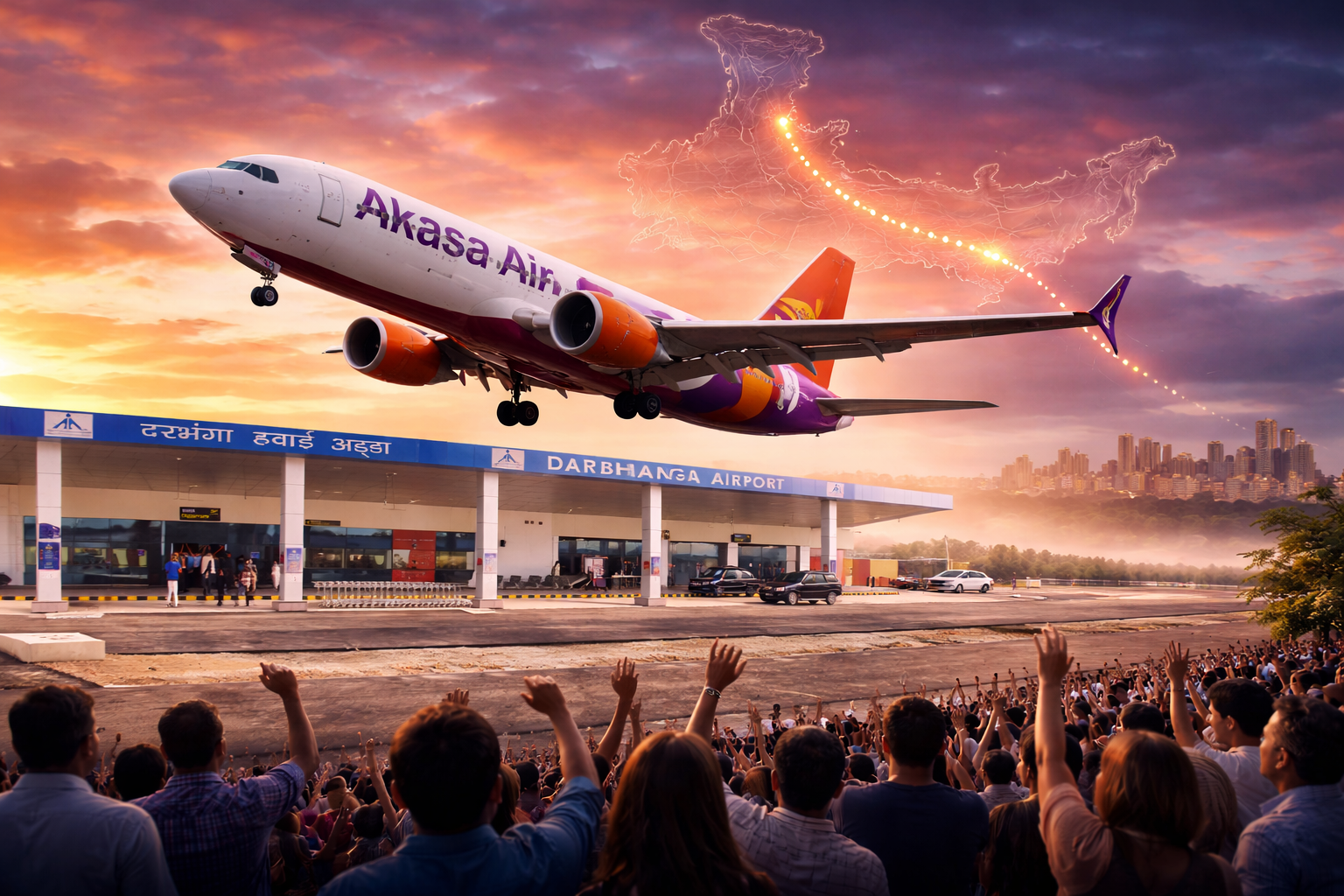 दरभंगा से बेंगलुरु के लिए सीधी उड़ान शुरू दरभंगा से बेंगलुरु के लिए सीधी उड़ान शुरू