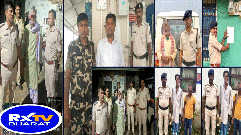 दरभंगा पुलिस की 24 घंटे की कार्रवाई: 25 गिरफ्तार, 666.6 लीटर विदेशी शराब बरामद