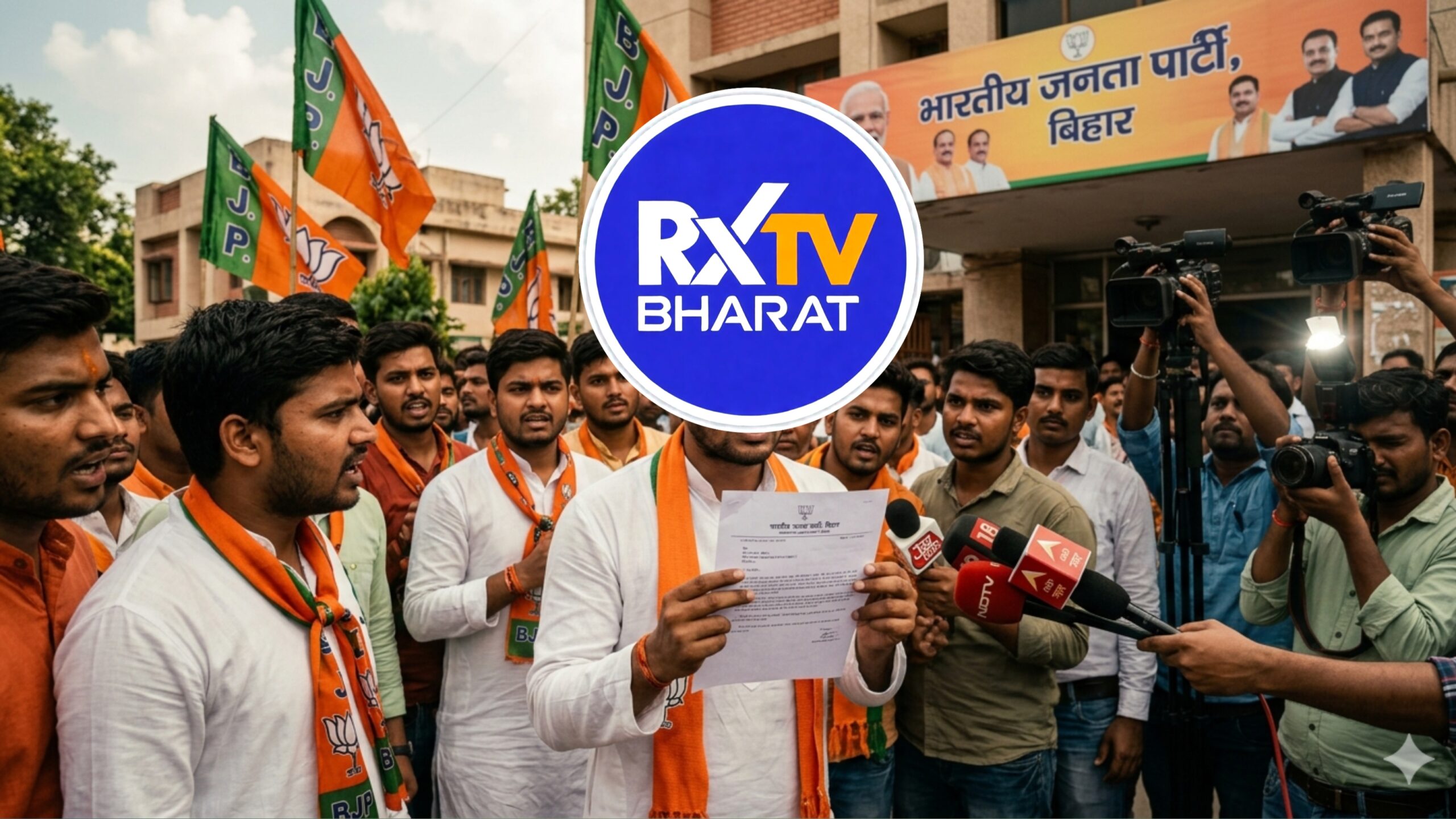 🚨 BJP युवा मोर्चा में बड़ा एक्शन दरभंगा पश्चिमी के जिला उपाध्यक्ष निलंबित