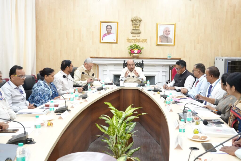 LNMU ने बिहार में बनाया बड़ा रिकॉर्ड राज्यपाल ने कुलपति के प्रेजेंटेशन की सराहना की