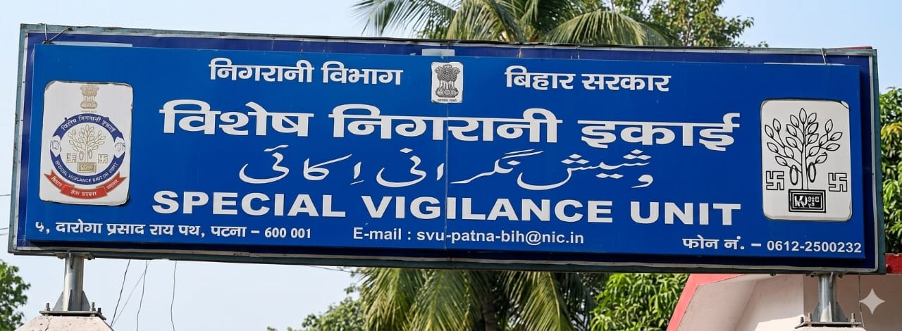 केवटी BDO चंद्रमोहन पासवान पर EOU का शिकंजा, 6 ठिकानों पर छापेमारी बेगूसराय में बड़ा बाबू रिश्वत लेते गिरफ्तार निगरानी ब्यूरो ने रंगे हाथ दबोचा