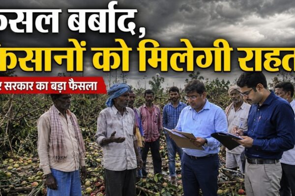 आंधी-ओलावृष्टि से फसल तबाही, सरकार सख्त