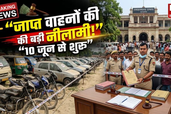 दरभंगा में जब्त वाहनों की नीलामी, 10 जून से शुरू होगी प्रक्रिया
