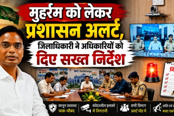मुहर्रम को लेकर प्रशासन अलर्ट, डीएम ने अधिकारियों को दिए सख्त निर्देश