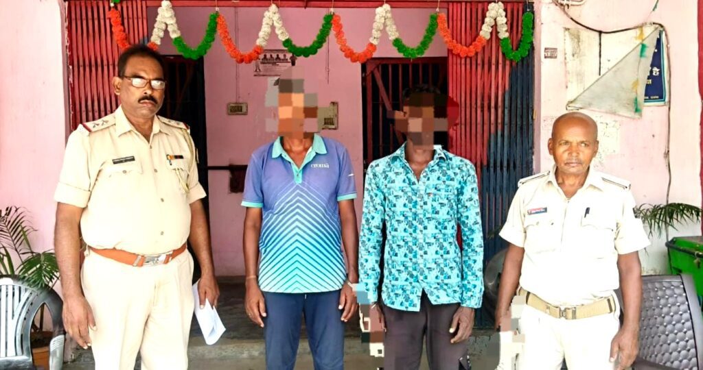 घनश्यामपुर में शराब पीकर हंगामा करने के आरोप में दो गिरफ्तार