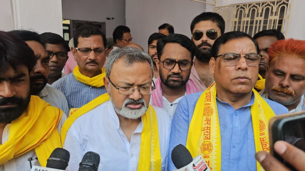 दरभंगा हत्याकांड पर जन सुराज का हमला, बोले- कानून व्यवस्था की भी हुई हत्या