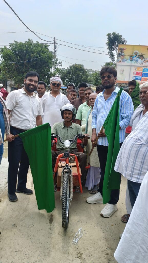 केवटी में 48 दिव्यांगजनों को मिली मोटराइज्ड ट्राईसाइकिल, विधायक डॉ. मुरारी मोहन झा ने किया वितरण केवटी में 48 दिव्यांगजनों को मिली मोटराइज्ड ट्राईसाइकिल, विधायक डॉ. मुरारी मोहन झा ने किया वितरण