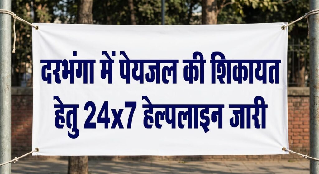 अब पानी की समस्या पर तुरंत मिलेगी राहत, दरभंगा के सभी प्रखंडों के लिए अभियंता तैनात
