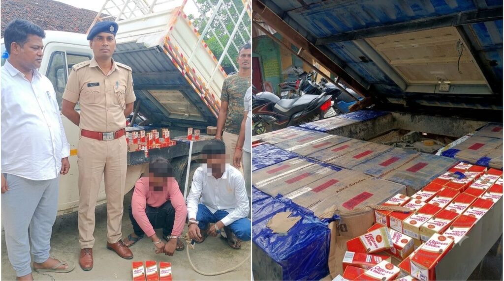 दरभंगा में शराब तस्करी का बड़ा खुलासा, विदेशी शराब के साथ दो आरोपी दबोचे गए दरभंगा में शराब तस्करी का बड़ा खुलासा, विदेशी शराब के साथ दो आरोपी दबोचे गए
