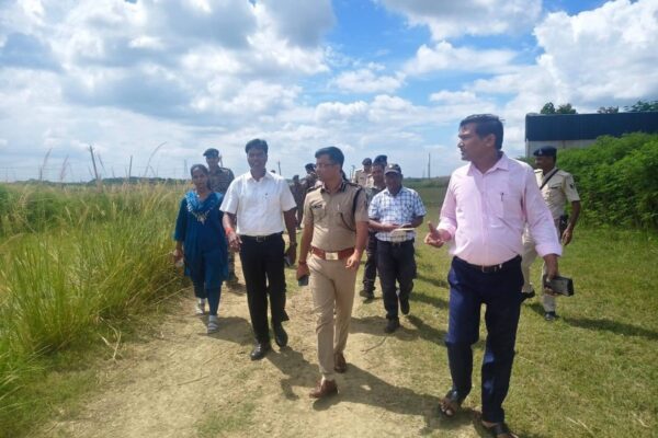 दरभंगा में बनेगा STF भवन! डीएम-एसएसपी ने गोढ़ियारी मौजा में किया स्थल निरीक्षण