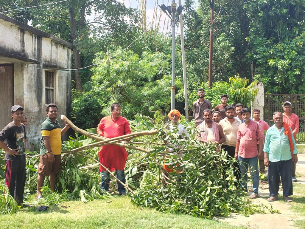 देवस्थान में पेड़ कटाई रोकने की मांग, डीएम से गुहार देवस्थान में पेड़ कटाई रोकने की मांग, डीएम से गुहार