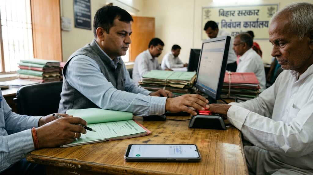 भूमि निबंधन में OTP को लेकर भ्रम दूर! Aadhaar Verification से रुकेगा फर्जीवाड़ा, जानें पूरी प्रक्रिया